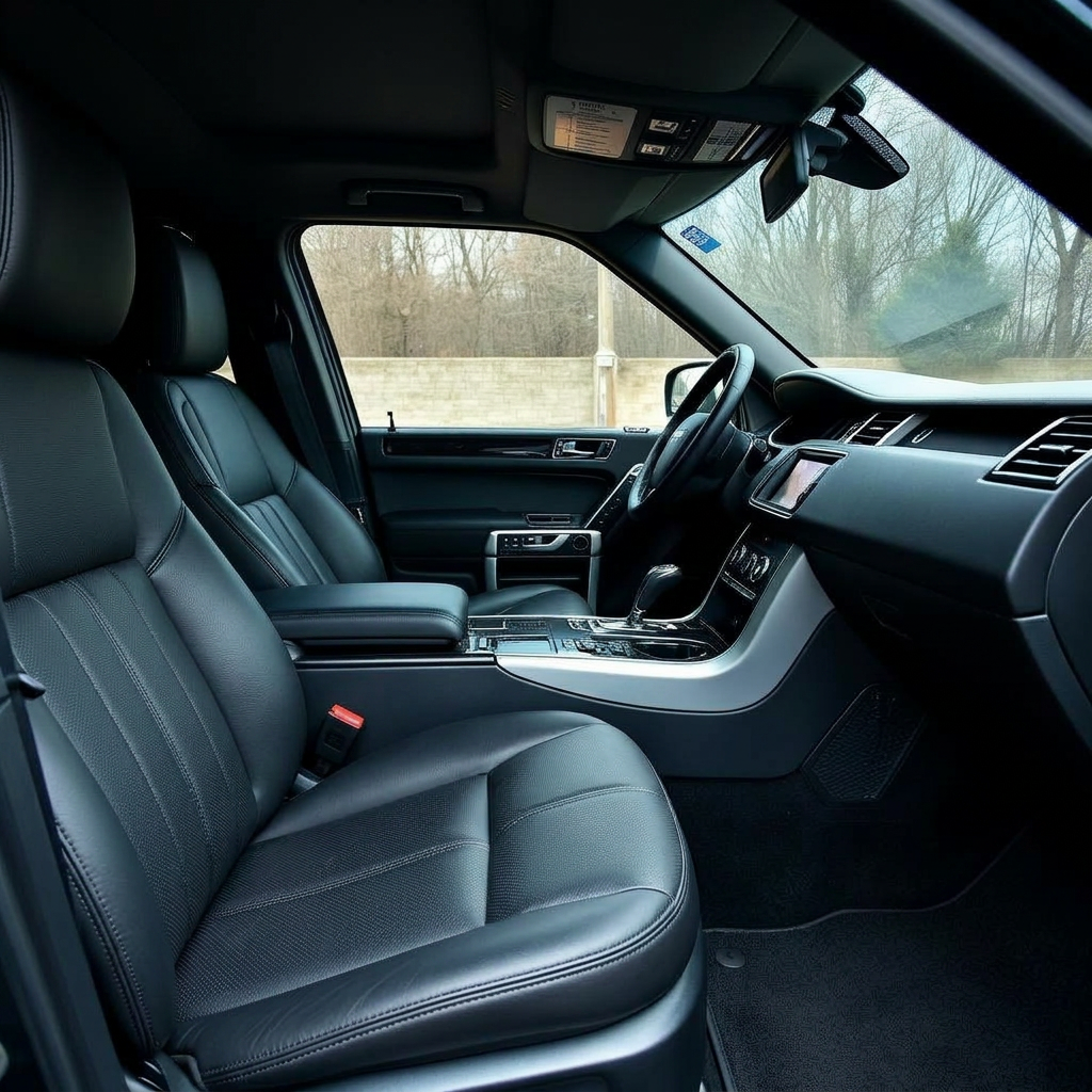 Range Rover — Interior after detailing
